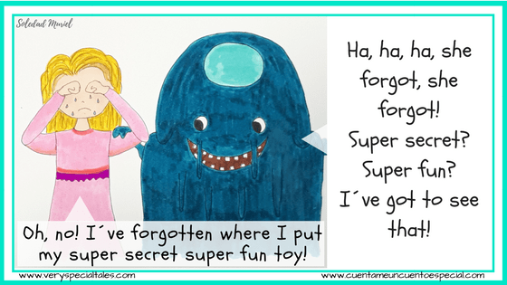 Monster Tales Emma cries