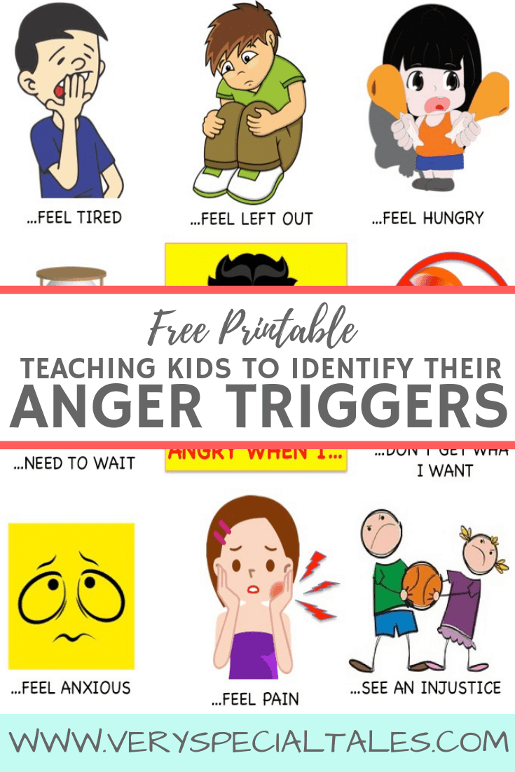 Help Children Identify Anger Triggers And Symptoms With This Worksheet