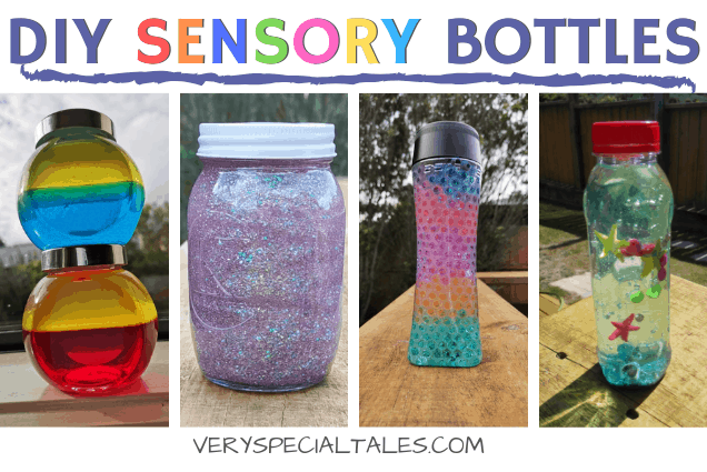 Santa Sensory Bottles DIY - The Soccer Mom Blog