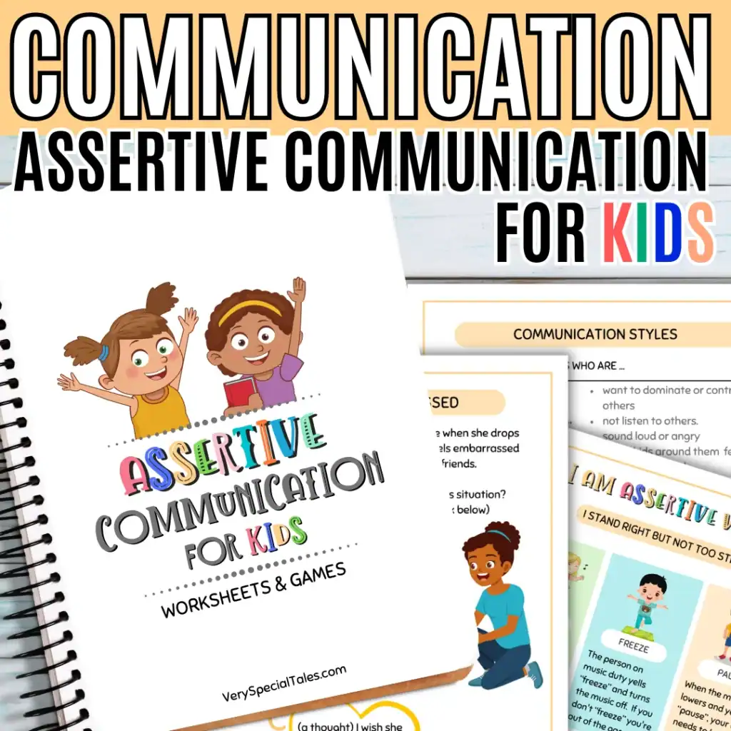 Assertive Communication Worksheets for Kids