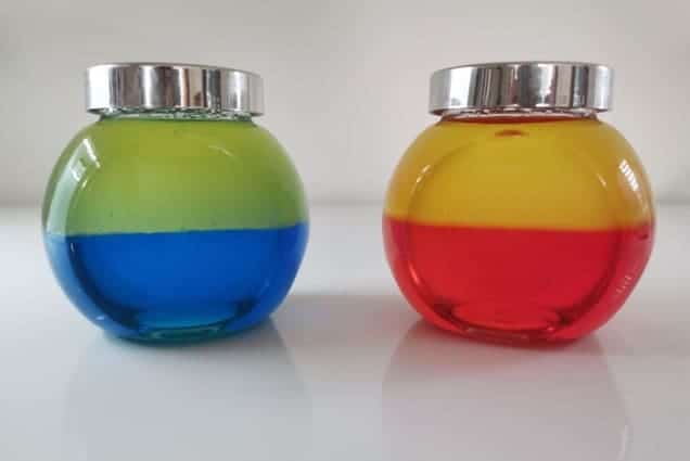 SENSORY BOTTLES WITH BABY OIL BANNER