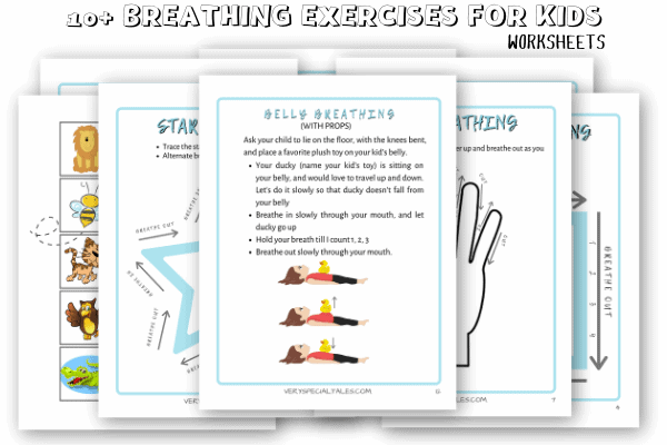 (Printable) 14 Fun Breathing Exercises for Kids for Home or the