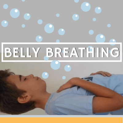 Using belly breathing to cope with anxiety - Children Inspired by Yoga