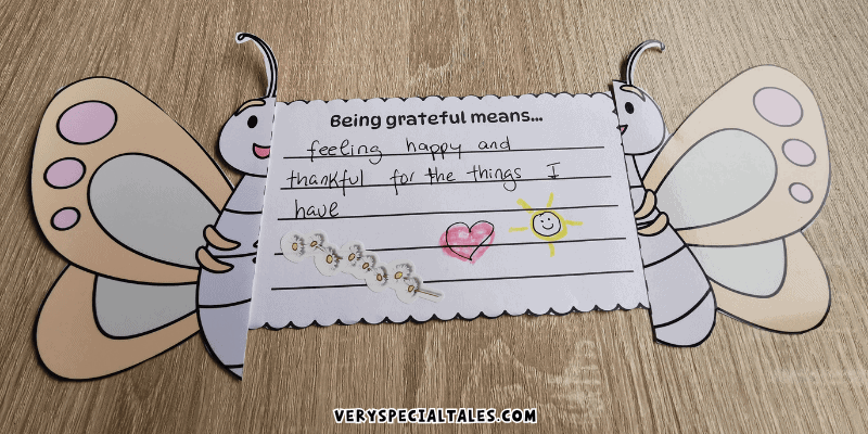 Example of a writing prompt craft for kids