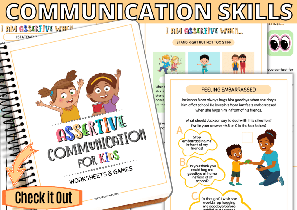 Assertive Communication Workbook for Kids_Worksheets Games and Activities