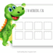 Rewards for Kids Dinosaur Token Chart