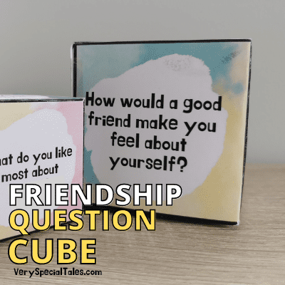 FRIENDSHIP QUESTION CUBE