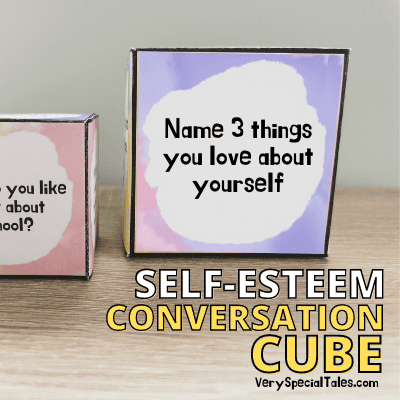 SELF ESTEEM CONVERSATION CUBE