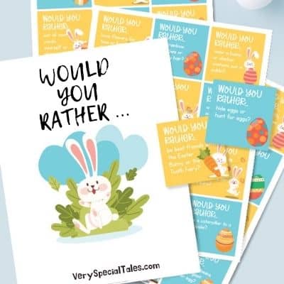 Easter Fun: A Printable Would You Rather Game for Kids