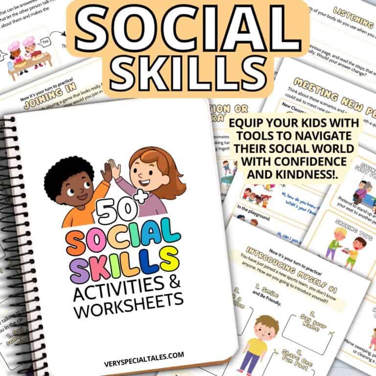 66 Important Social Skills for Kids (Printable PDF) - Very Special Tales