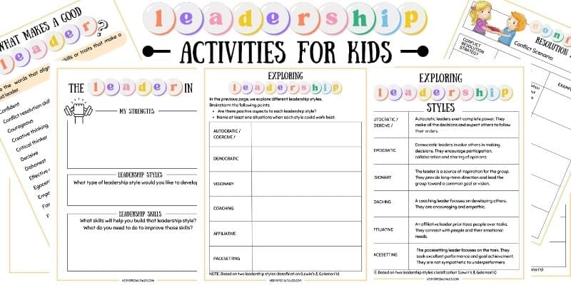 Examples of leadership activities for kids
