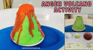 Anger Volcano Worksheet (PDF) & Craft Activity - Very Special Tales