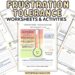 Frustration tolerance activities, showing some examples of frustration worksheets for kids